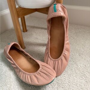 Tieks Women's Ballet Flats in Blush Patent